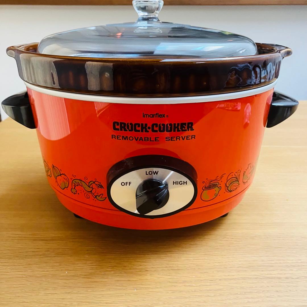 レア美品 クロックポット 4.05Ｌ クロッククッカー スロークッカー 電気鍋