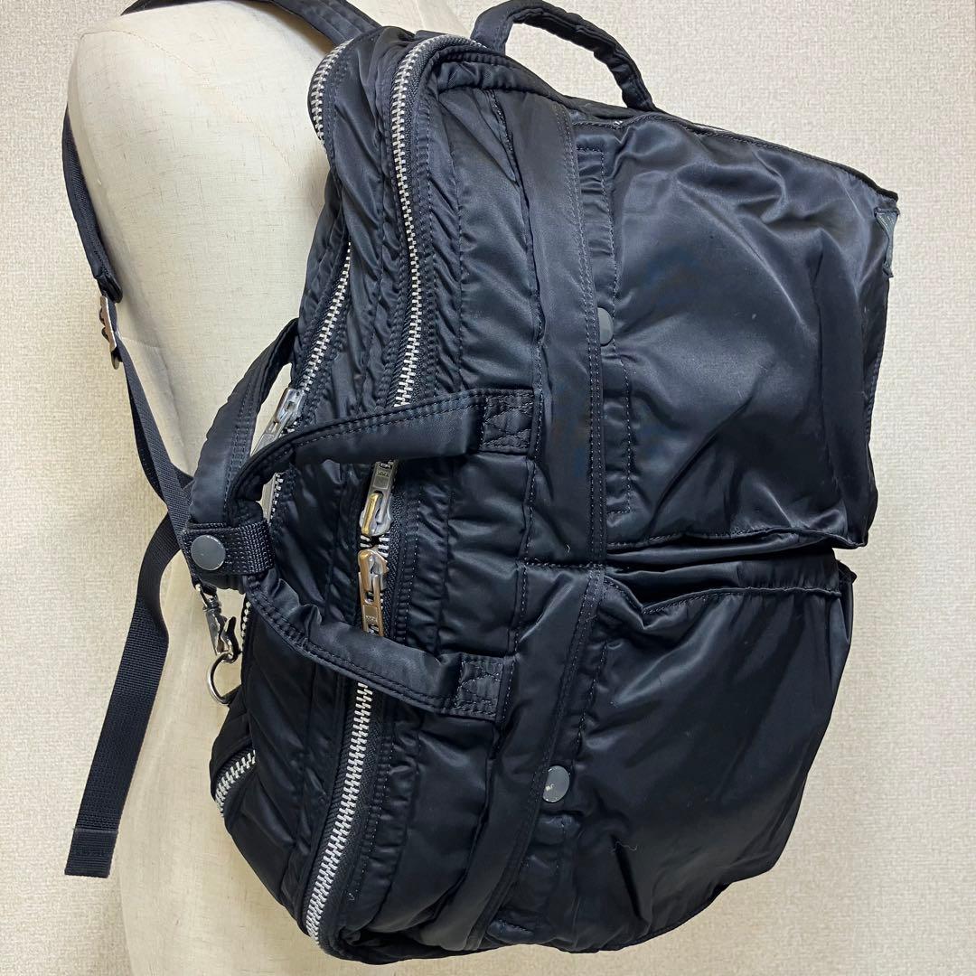 3way 2層 ✨PORTER ポーター タンカー リュック ビジネス 黒