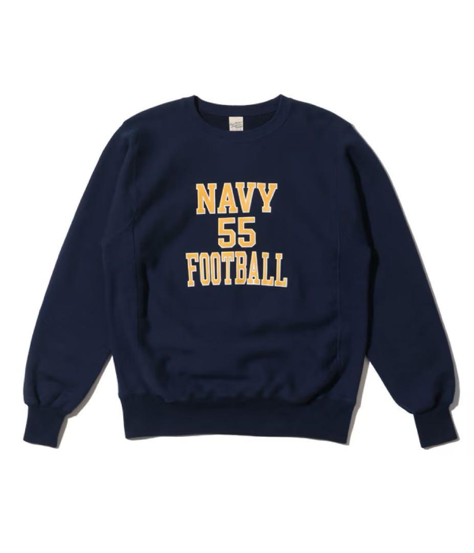 【新品・タグ付】バズリクソンズ スウェット NAVY 55 Lサイズ バズリクソンズ NAVYなスウェット。。。。 | barnstormer