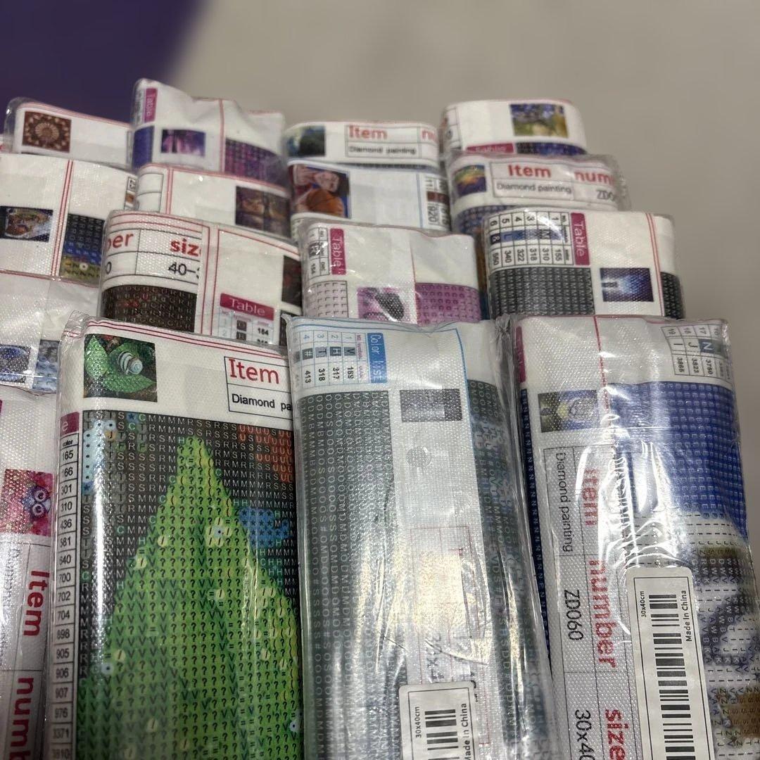 23枚セット売り】新品未開封ダイヤモンドアートセット - メルカリ