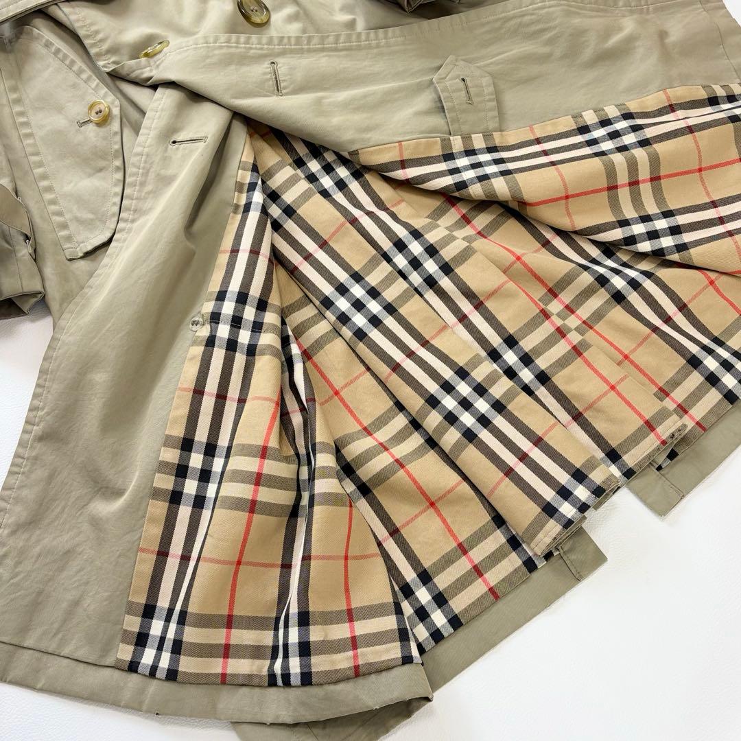 Burberry ヴィンテージ トレンチコート メンズ ダブル ノバチェック