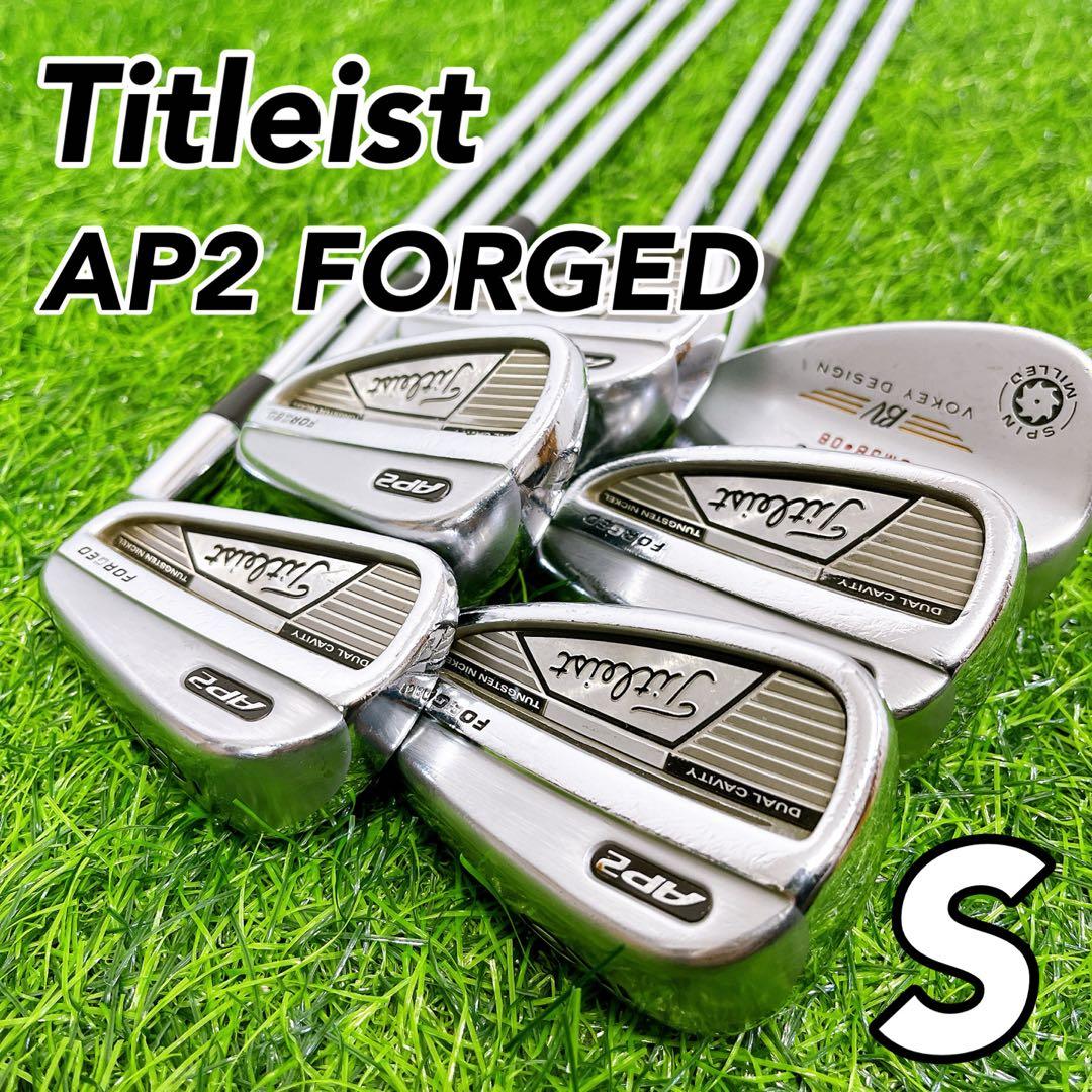 タイトリスト AP2 FORGED アイアン＋ボーケイ58° 6本セットS200 - メルカリ