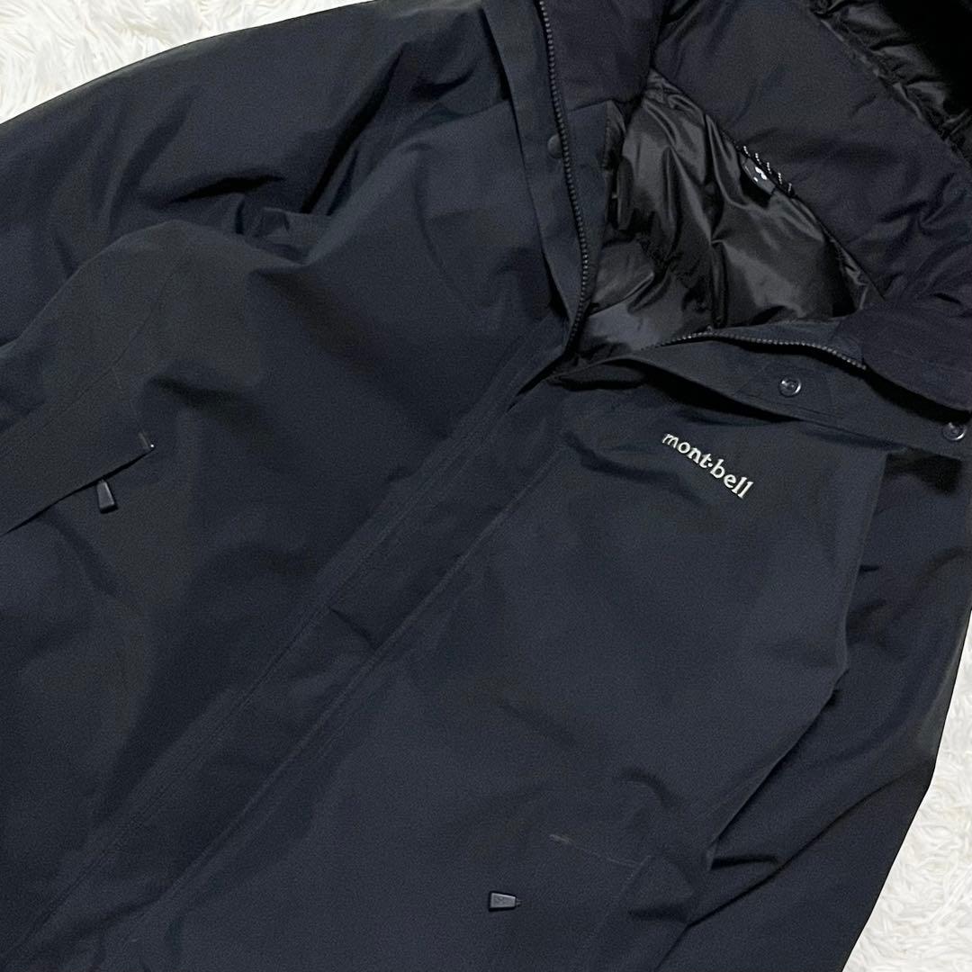 極美品 モンベル ベルニナダウンコート 800FP メンズS ブラック - メルカリ