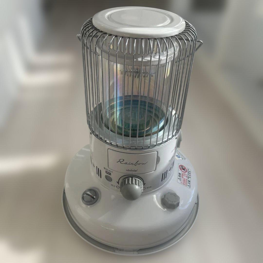 TOYOTOMI トヨトミ Rainbow ストーブ ホワイト トヨトミ (TOYOTOMI) 石油ストーブ レインボーストーブ (対流形