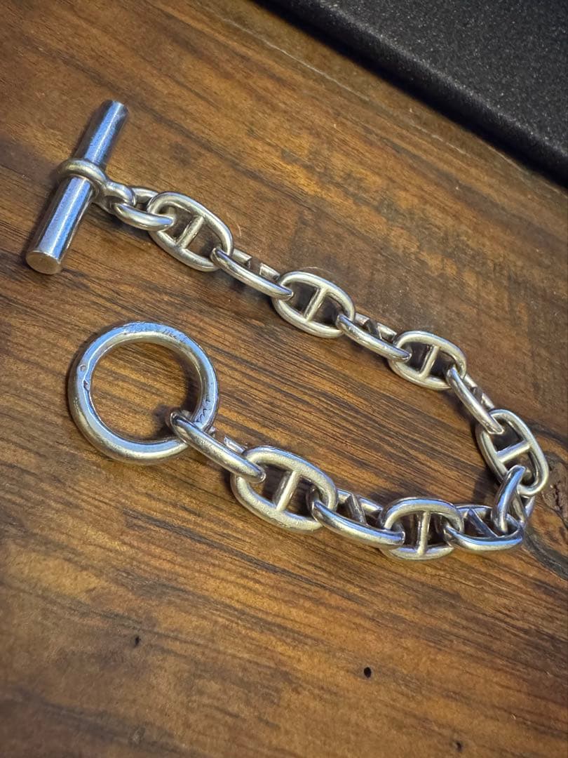 【MＢ3-P】 ヴィンテージエルメス シェーヌダンクル GM13 筆記体 MB3-P様専用】 ヴィンテージエルメス シェーヌダンクル GM13 筆記体