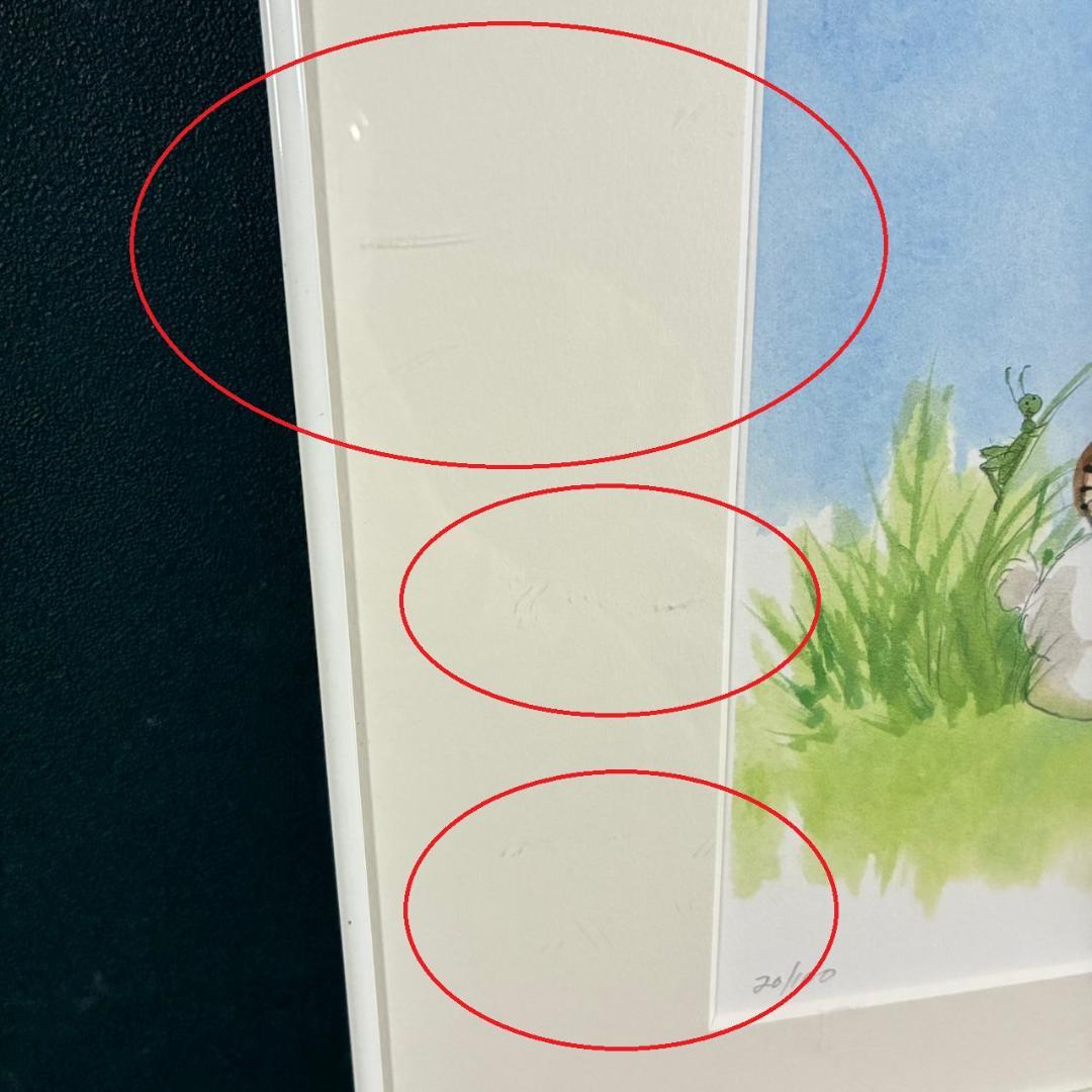 美品 スージー・スパッフォード「みんなともだち」版画 直筆サイン入