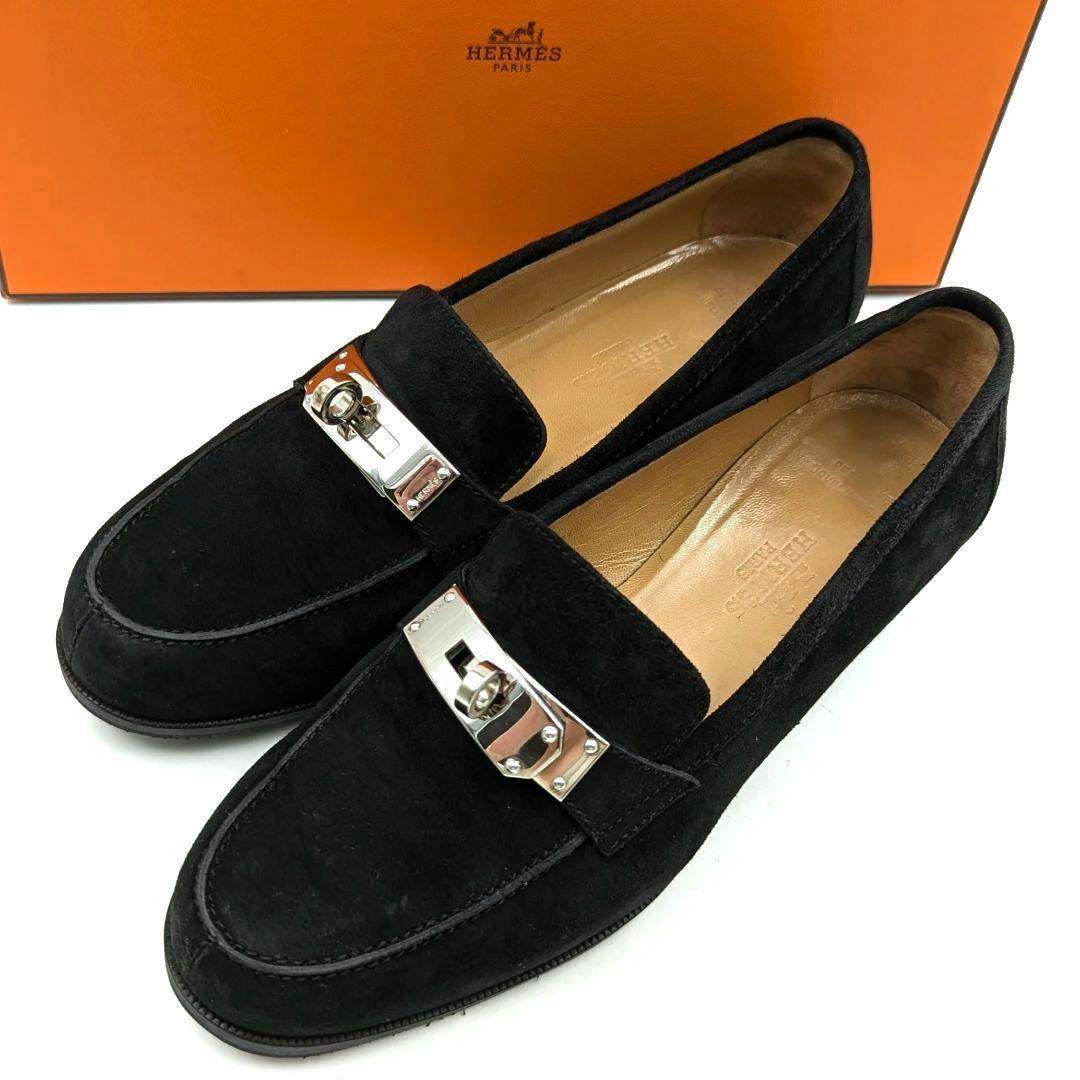 【美品】HERMES エルメス モカシン デスタン ケリー ローファー HERMES - 未使用【エルメス】完売品 モカシン 《デスタン》ケリー