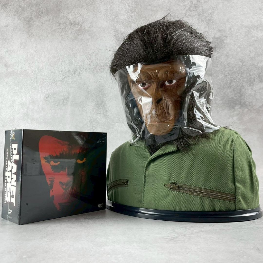 限定版3000個・未開封　猿の惑星コンプリートコレクションDVD　フィギュア付き 全世界3000体限定 巨大ヘッドフィギュア付「猿の惑星コンプリート