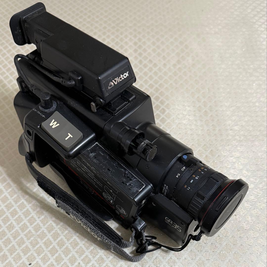 Victor ビクター VHS-C ビデオカメラ GR-35 ジャンク - メルカリ