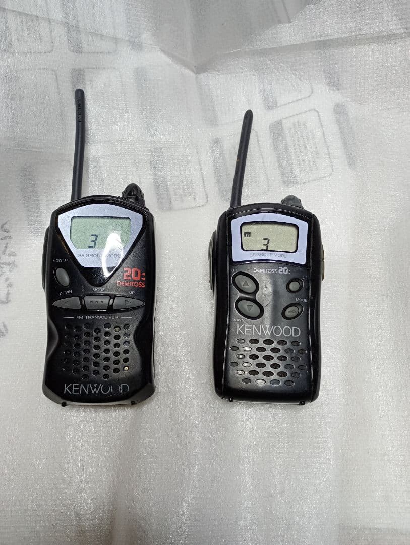 Kyo 特定小電力トランシーバー KENWOOD LH20とLJ20 Kyo 特定小電力トランシーバー KENWOOD LH20とLJ20 Kyo 特定小電力