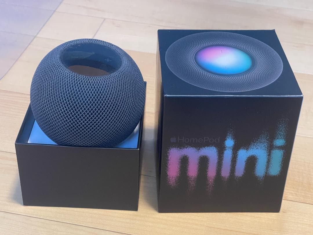 Apple Pod mini スペースグレイ 動作確認済み Apple Pod mini スペースグレイ 動作確認済み APPLE HOMEPOD MINI