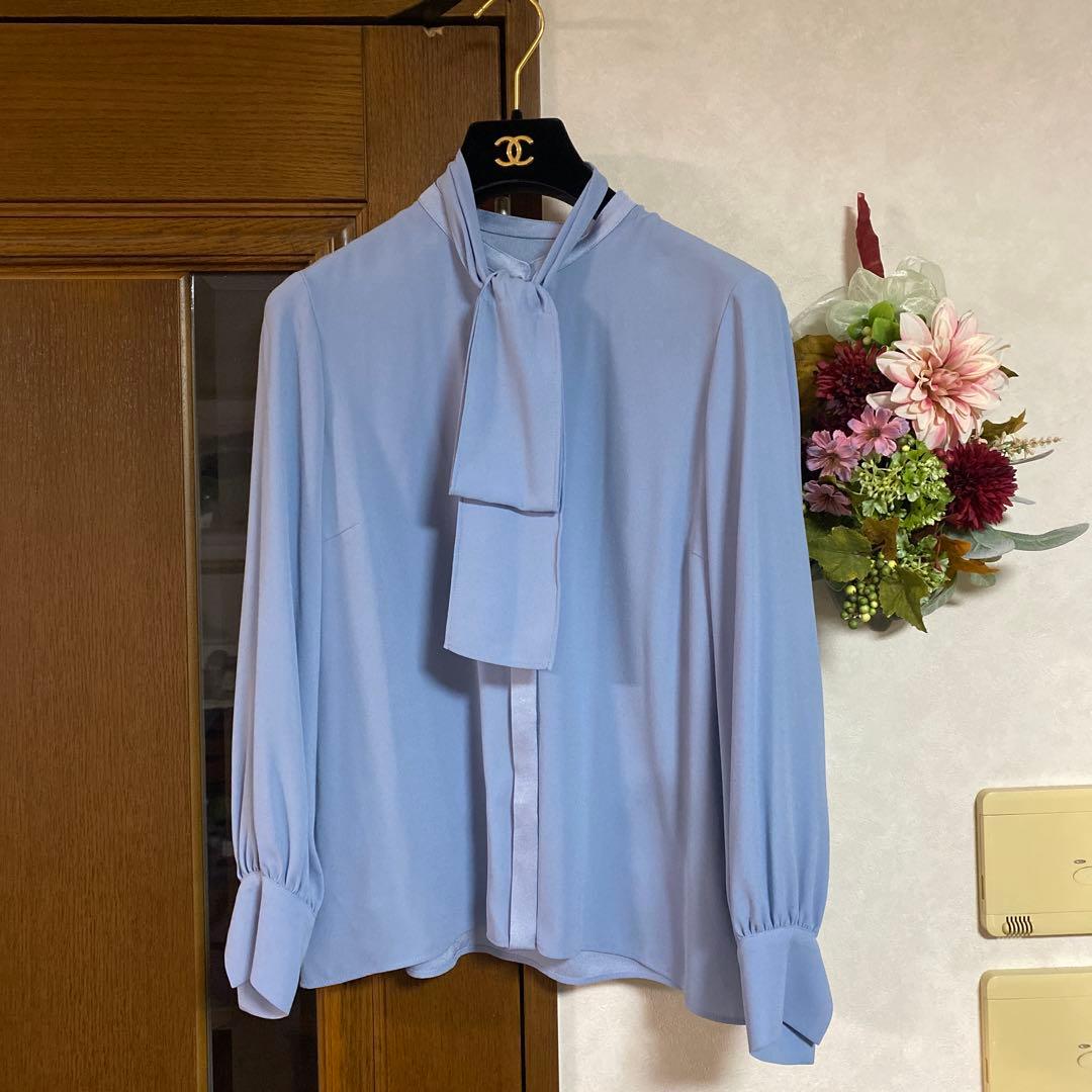 ANAYI ボータイ付きブラウス Eternal Line 2025】シアーオーガンジーボウタイ ブラウス|ANAYI