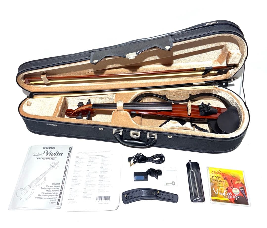 【動作良好】YAMAHA SV130 サイレントバイオリン エレキバイオリン Yahoo!オークション -「サイレントバイオリンsv130」の落札相場・落札価格
