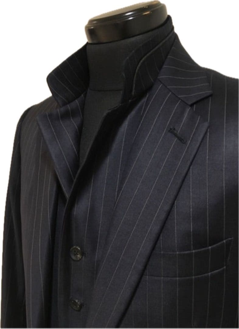 ティノラス　スリーピース　スーツ ティノラス スーツ メンズ Mサイズ TENORAS スリーピース ストライプ