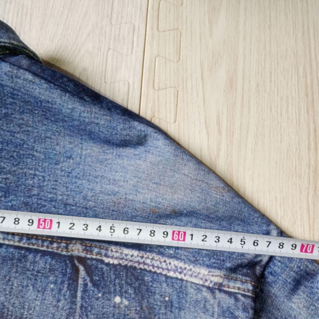 Lot.5067XX デニム転写スウェットジャケット希少サイズXLサプール加工