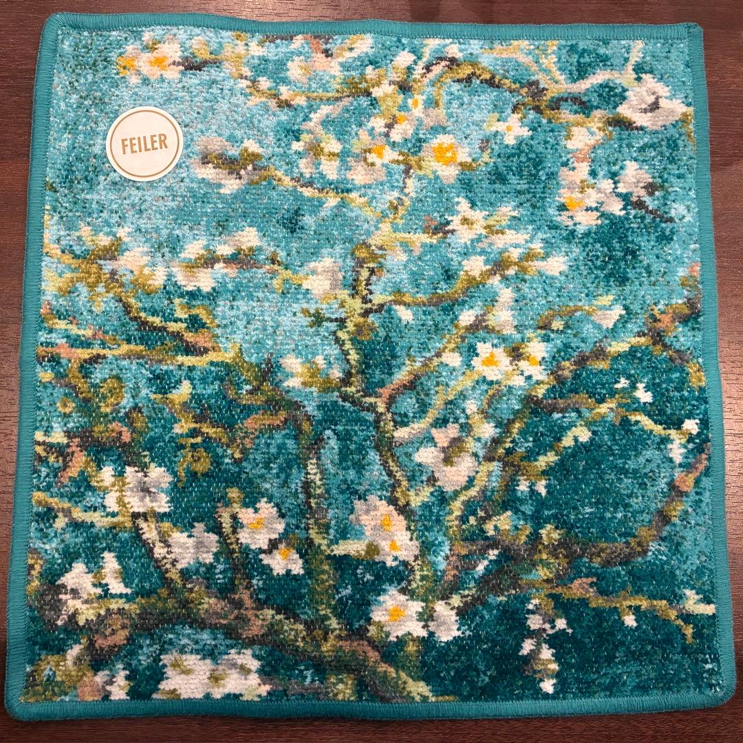 フェイラー FEILER ハンカチ ゴッホ アーモンドブロッサム サン