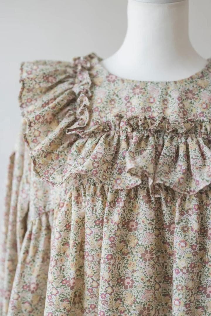 bitnabi ビンナビ完売 hyang リバティブラウス（ピンク）授乳服 新品