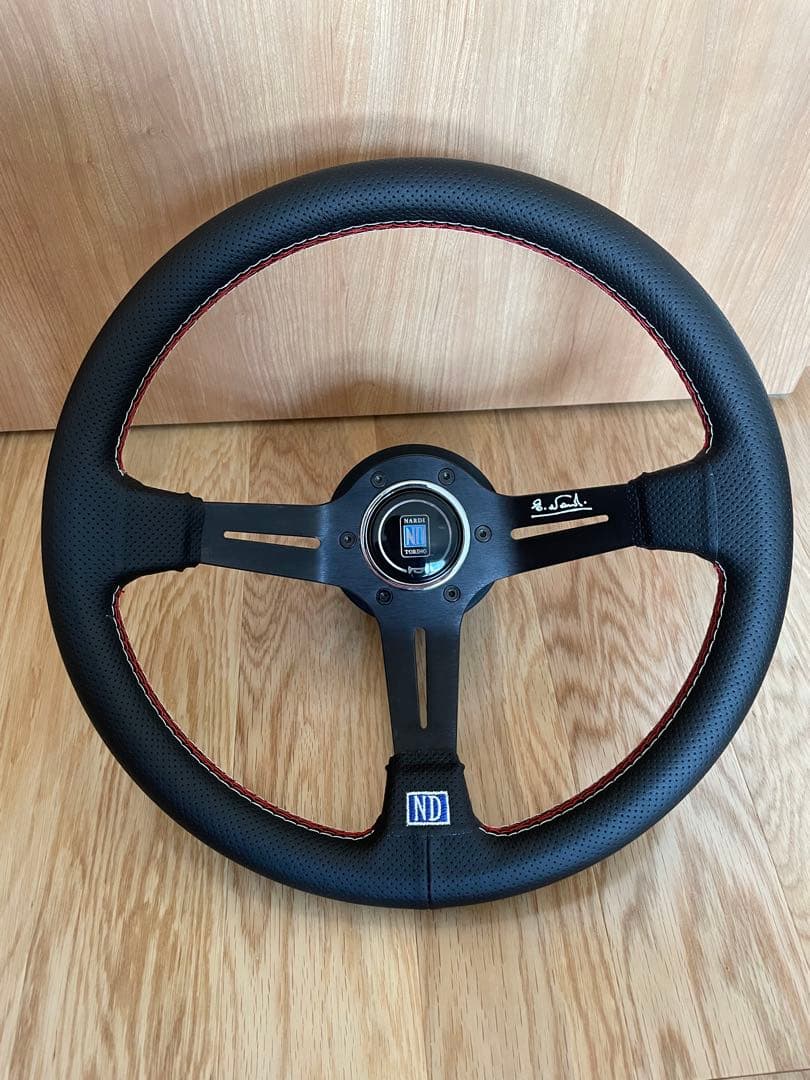 Nardi ステアリング　ハンドル ND ボスキット付属 楽天市場】NARDI ナルディ N341 ブラックレザー&ブラックスポーク
