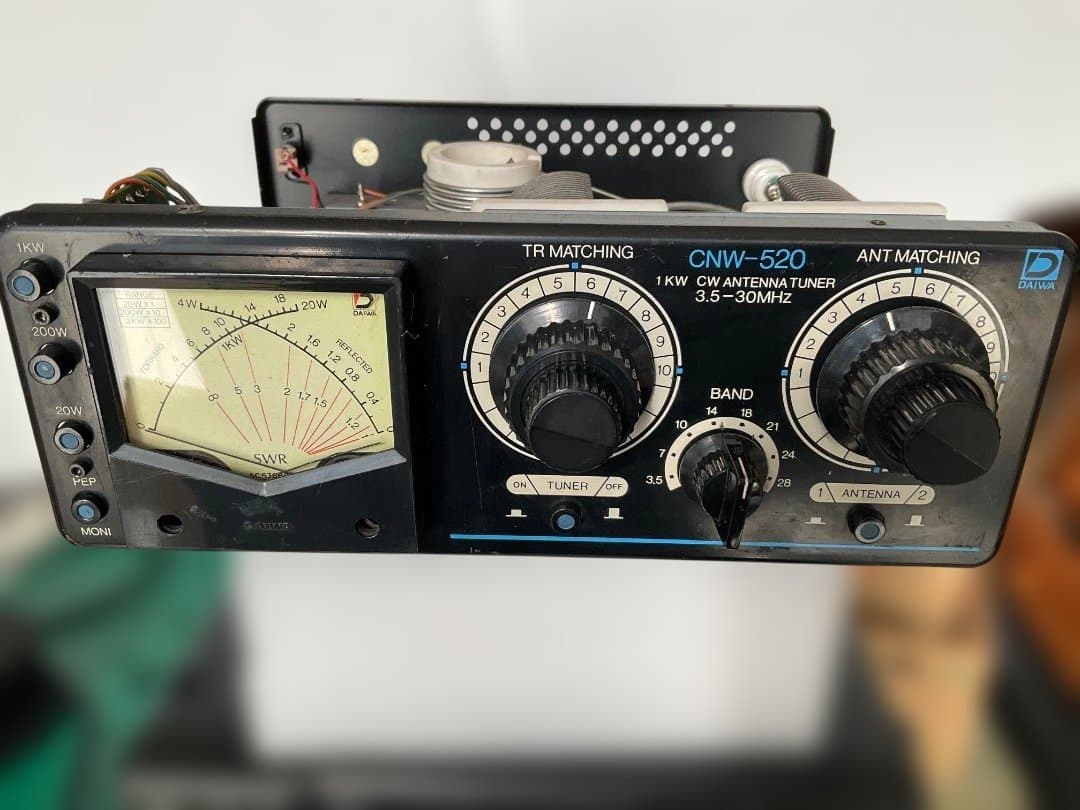 DNW-520 1KW アンテナチューナー 3.5-30MHz DNW-520 1KW アンテナチューナー 3.5-30MHz Yahoo!オークション -「1kw