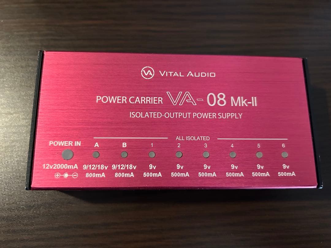 Vital Audio パワーサプライ VA-08 Mk-II VITAL AUDIO VA-08 MkII パワーサプライ バイタルオーディオ 【 宇都宮