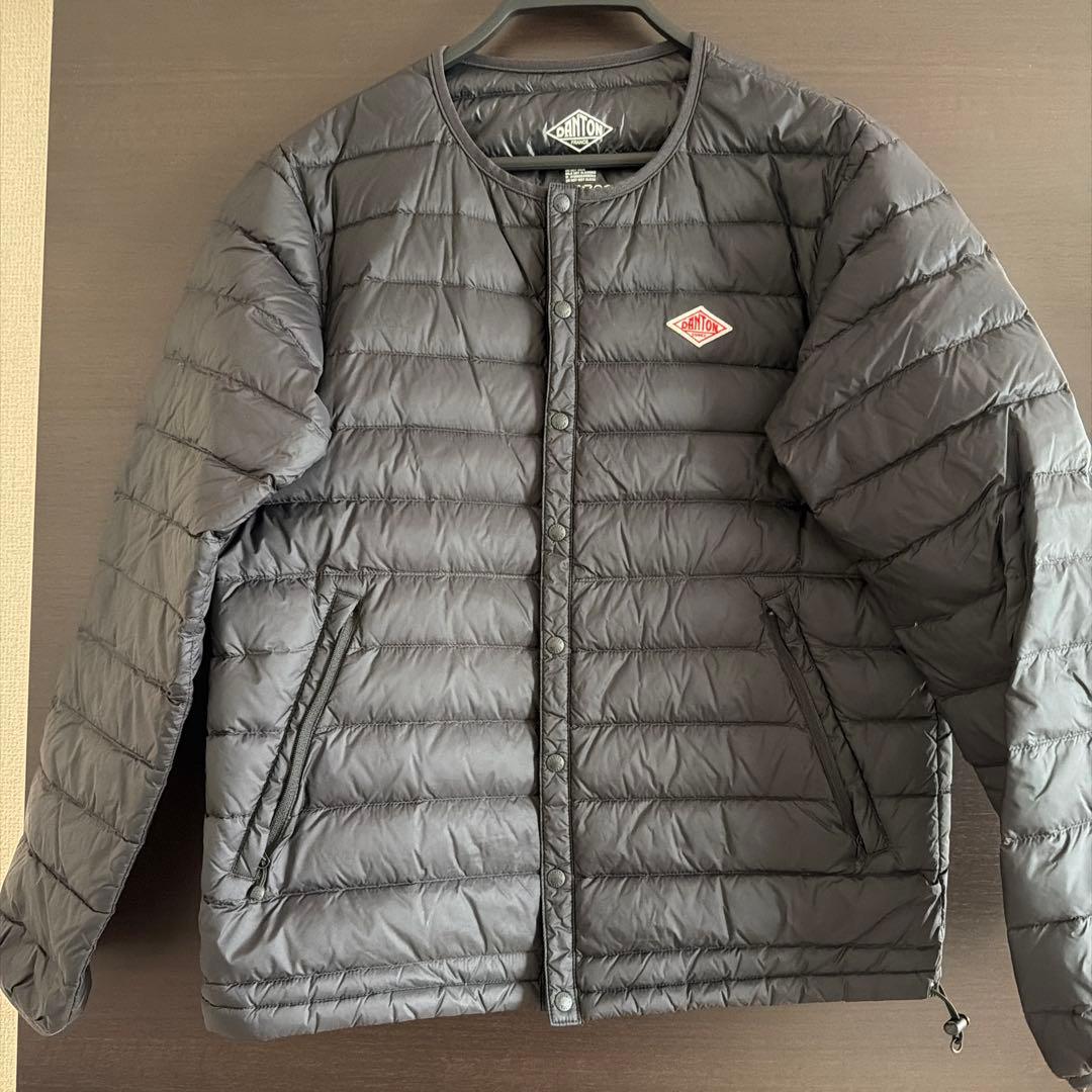 DANTON ダウンジャケット メンズMサイズ　ブラック DANTON | アーミー ダウンジャケット MEN（ダウンジャケット/コート