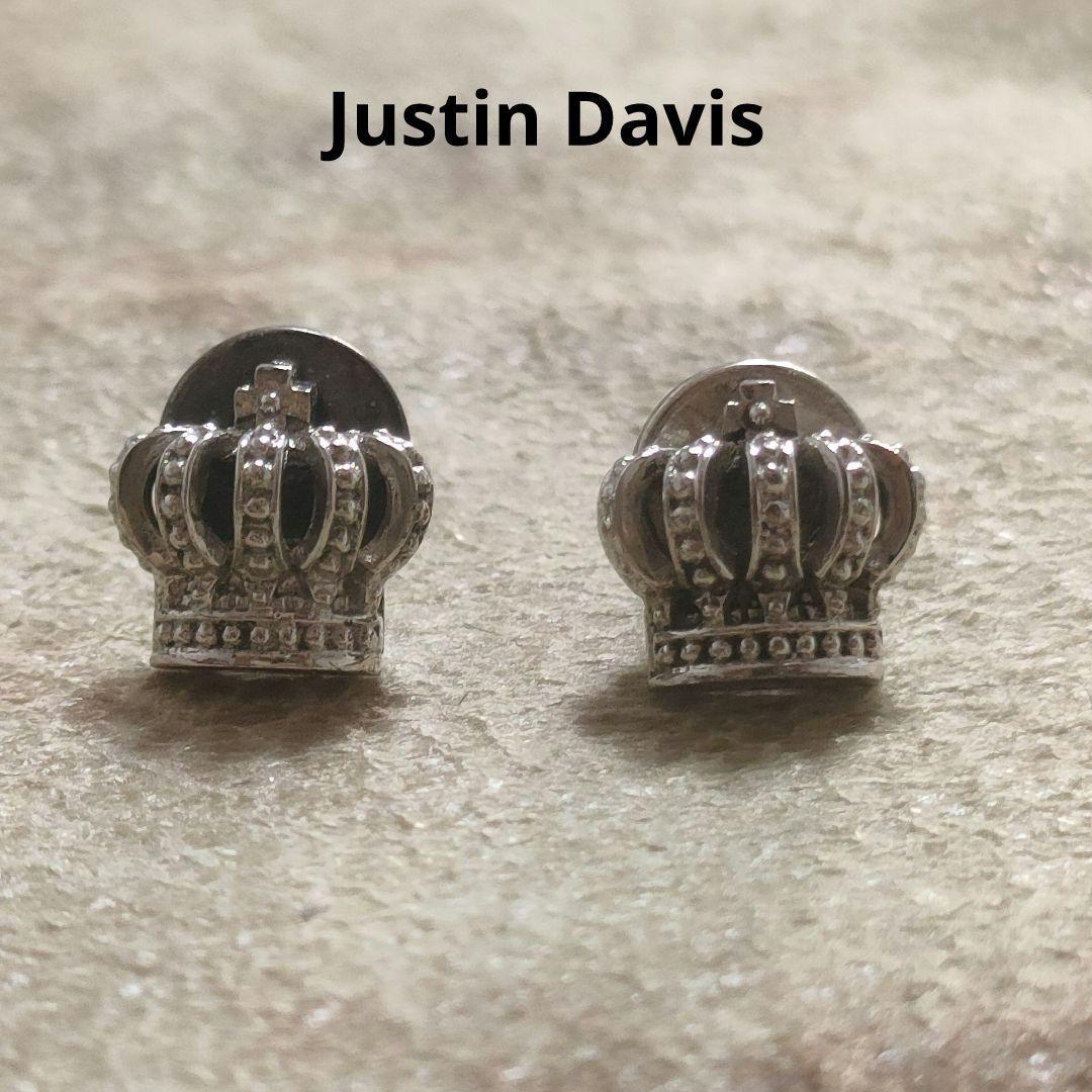 Justin Davis ジャスティンデイビス　シルバー 王冠デザイン ピアス CROWN STUD ピアス | ジャスティン デイビス（JUSTIN DAVIS）公式通販