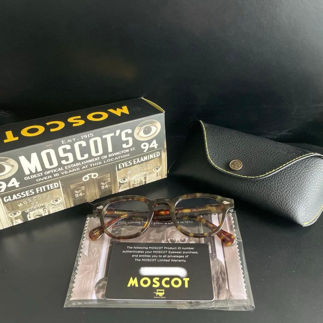 MOSCOT レムトッシュ　正規品 トータスTortoise 44サイズ モスコット MOSCOT 定番メガネ LEMTOSH レムトッシュ通販 TORTOISE