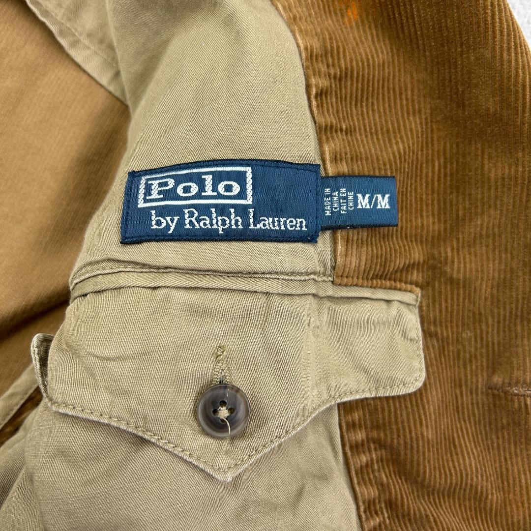 ホ*4様 ラルフローレン エルボーパッチ コーデュロイジャケット 古着