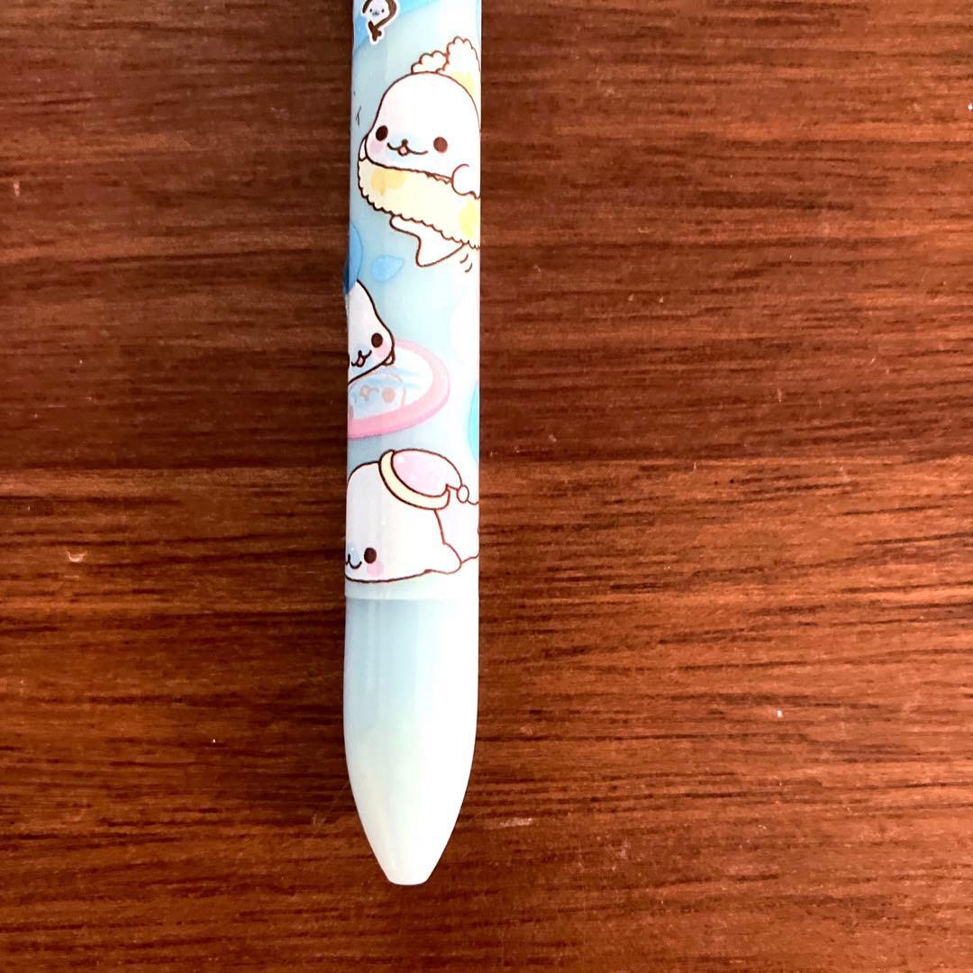 レトロ サンエックス まめゴマ マスコット付き ボールペン シャーペン