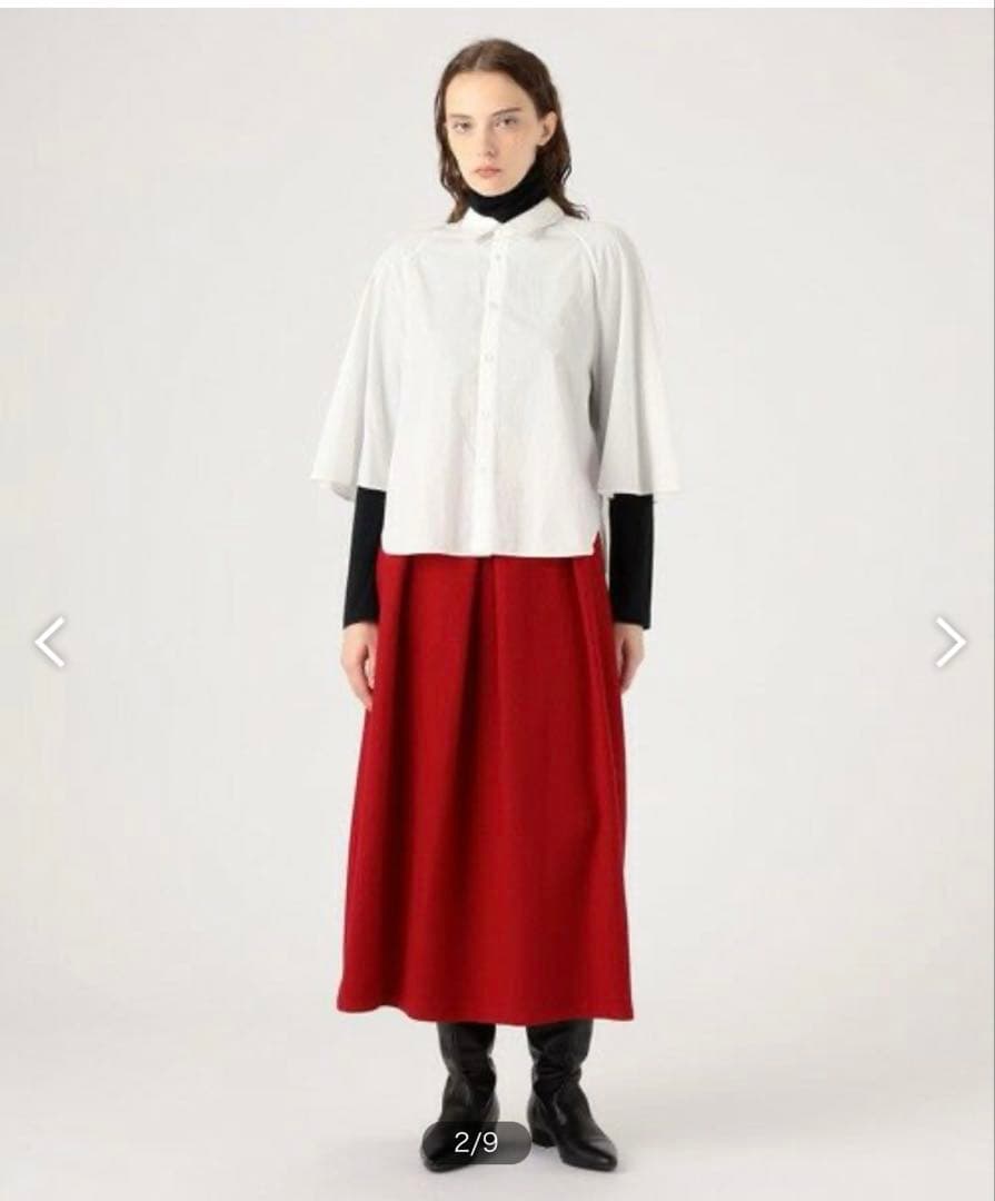 TOMORROWLAND collection リングニット バレルスカート