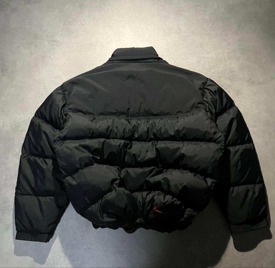 値下げ❗️Nike ブラック ダウンジャケット - メルカリ