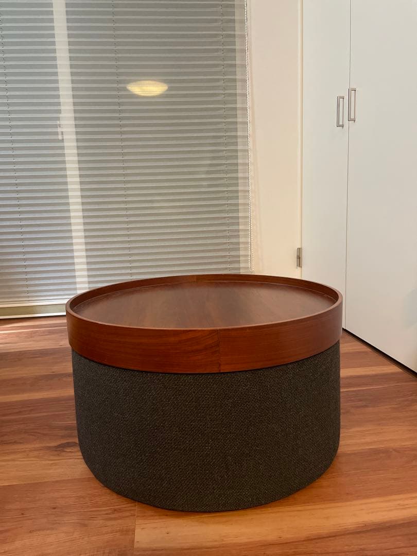 こ*は様 ACTUS アクタス 円形コーヒーテーブル 収納ボックス付き こ*は様 ACTUS アクタス 円形コーヒーテーブル 収納ボックス付き