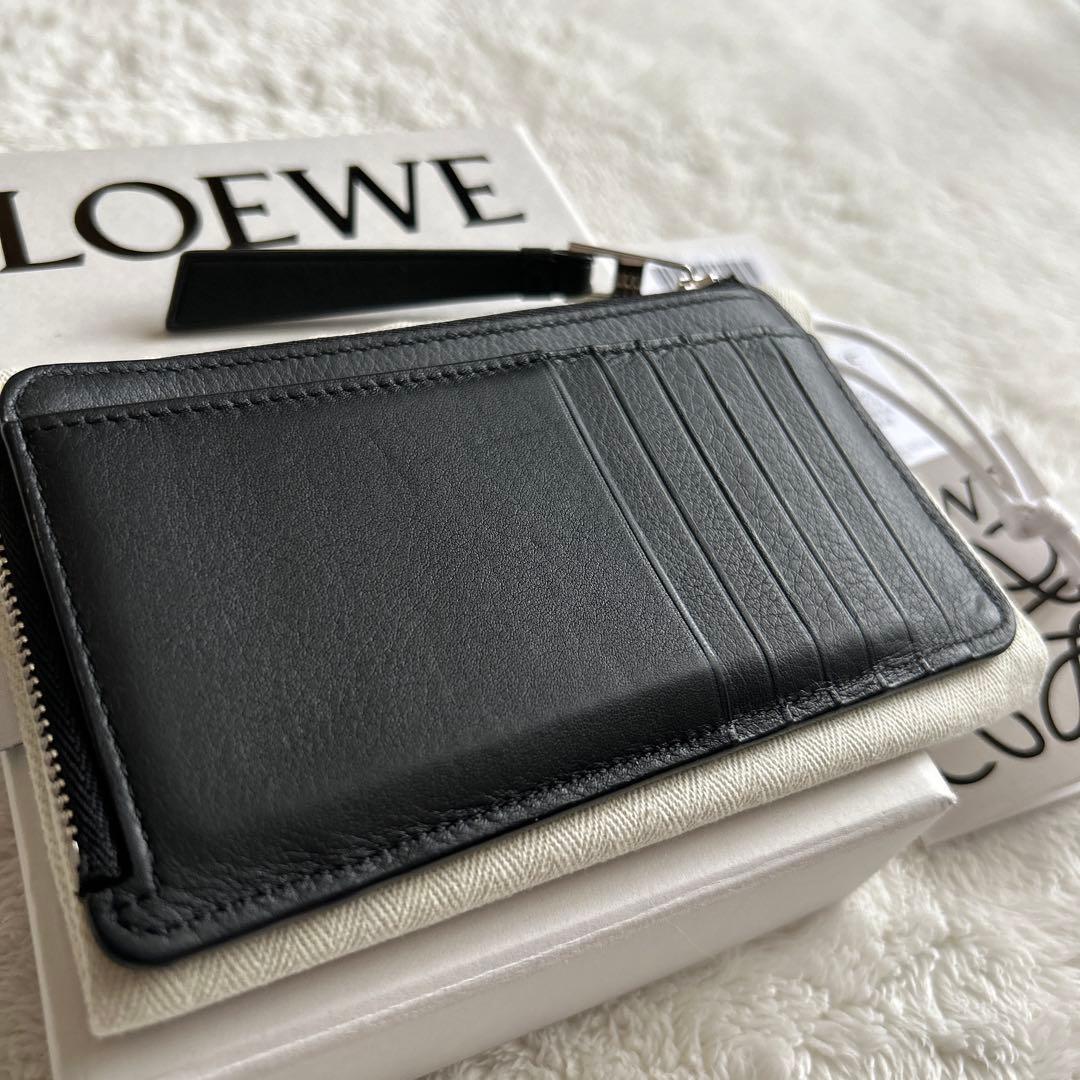 未使用級】ロエベ パズル ロング コインカードホルダー フラグメント