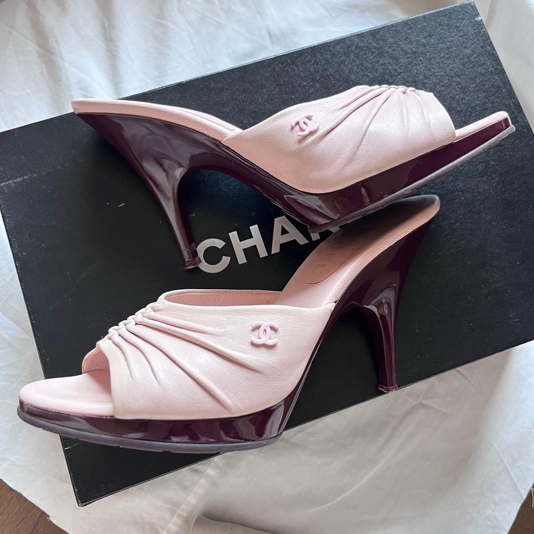 CHANEL 本物ヌーディーカラー36ハーフの通販はau PAY マーケット