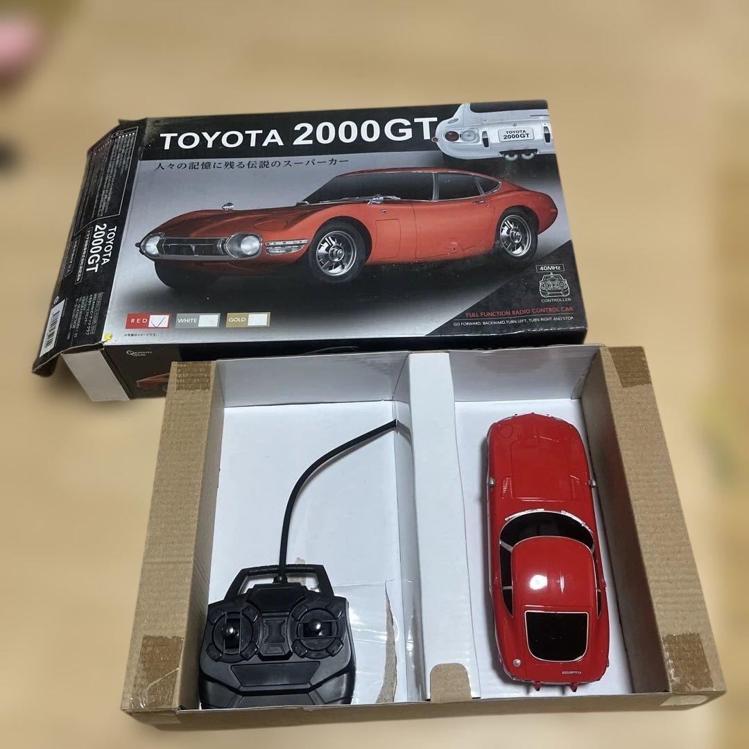 TOYOTA 2000GT 多機能ラジコンカー 赤 - メルカリ