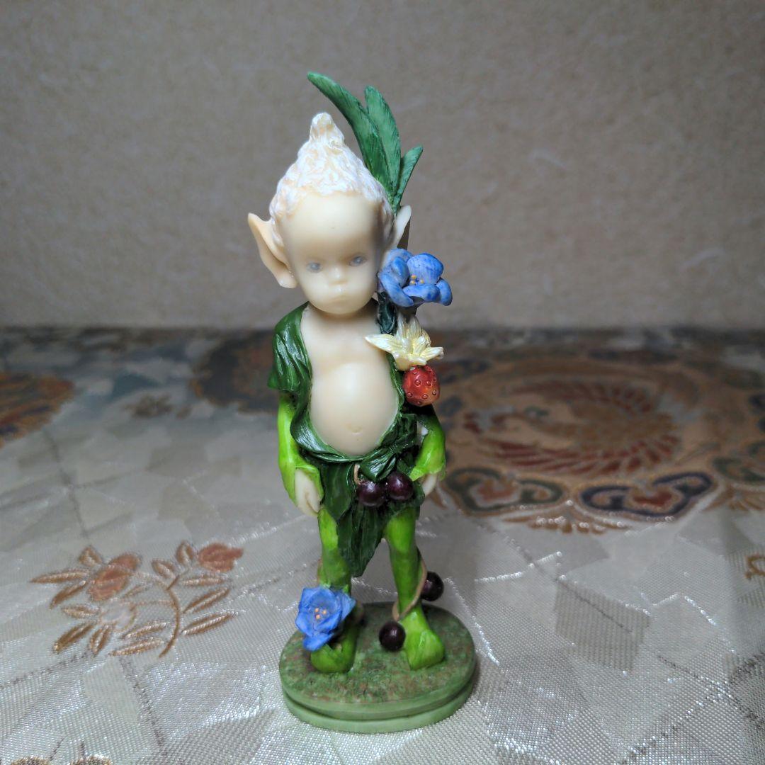 ◆希少◆ 与勇輝 ニングル フィギュリン 彩鳳堂 森の妖精 レプリカ 置物 人形 与勇輝の ニングルと森の妖精: ぱれっと日記