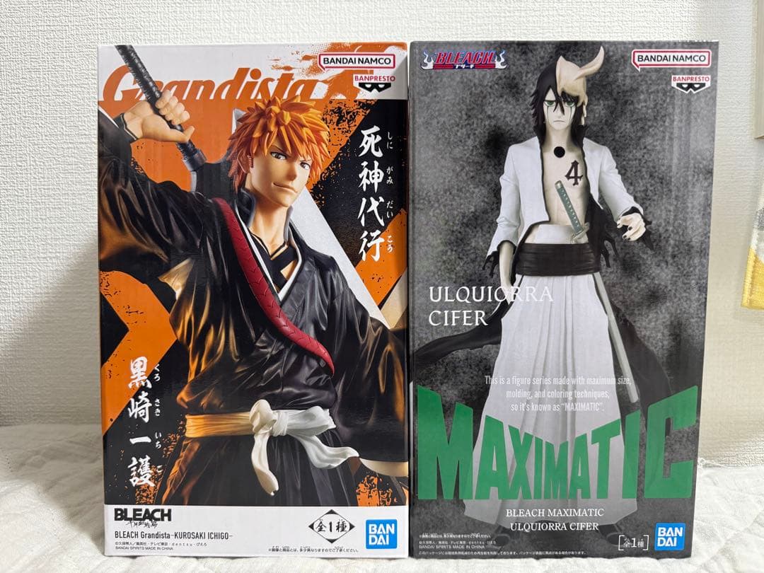 BLEACH フィギュア 黒崎一護 ウルキオラ・シファー - メルカリ