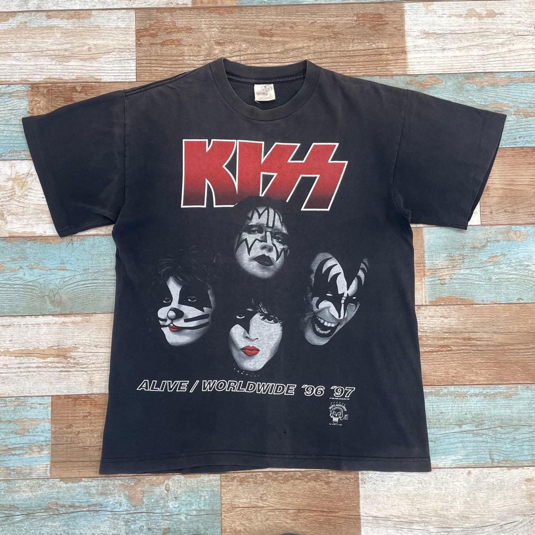 90s KISS Tシャツ バンド ロック - メルカリ