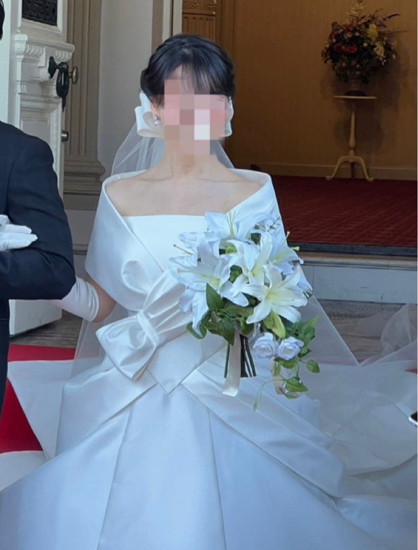 エマリーエ リボンボンネSサイズ - メルカリ