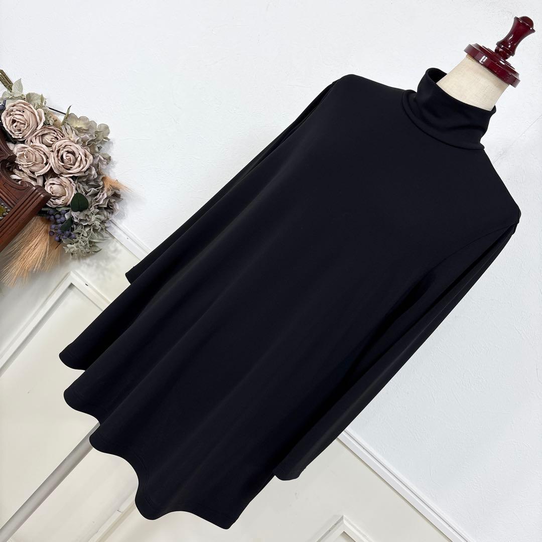 77 美品 ゆったりサイズ tokuko 1er vol ブラック チュニック - メルカリ