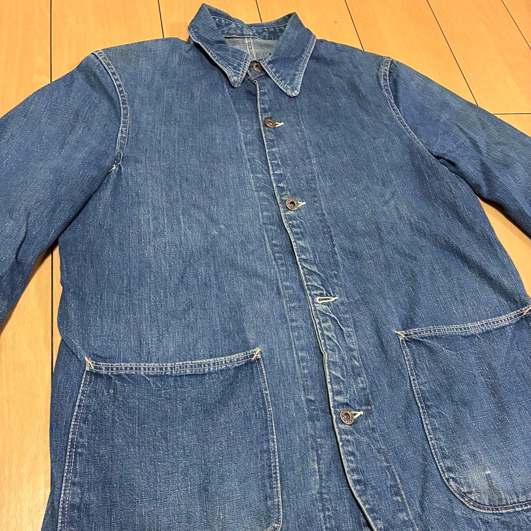 40s 大戦カバーオール 月桂樹ボタン - メルカリ