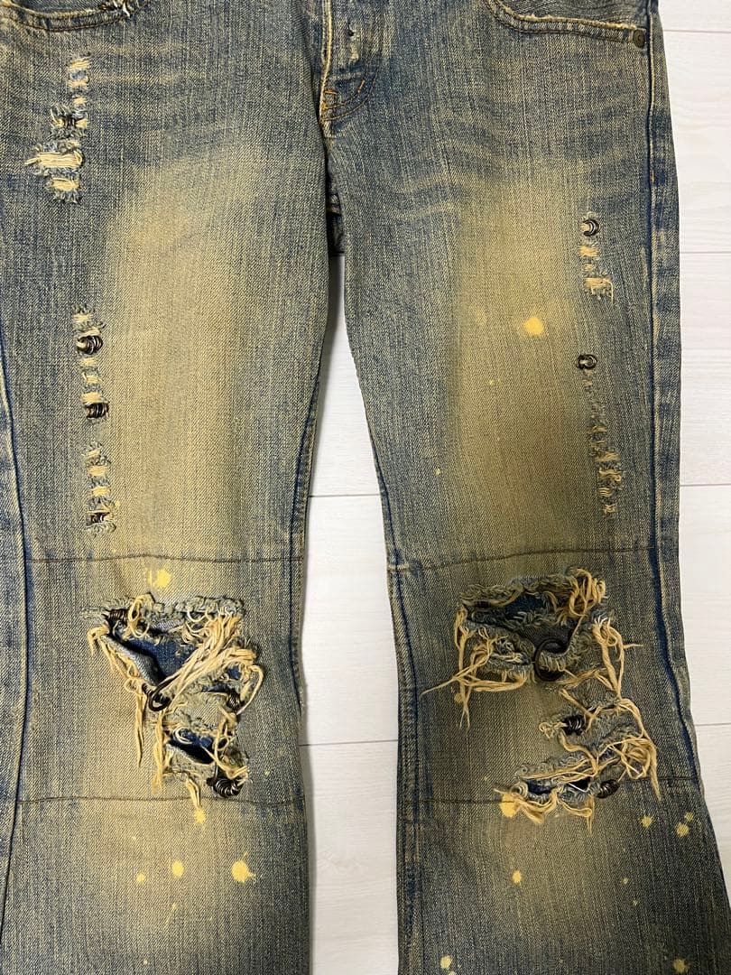 ifsixwasnine ベルボトム 初期 錆 MUDMAX デニムパンツ 27 - メルカリ