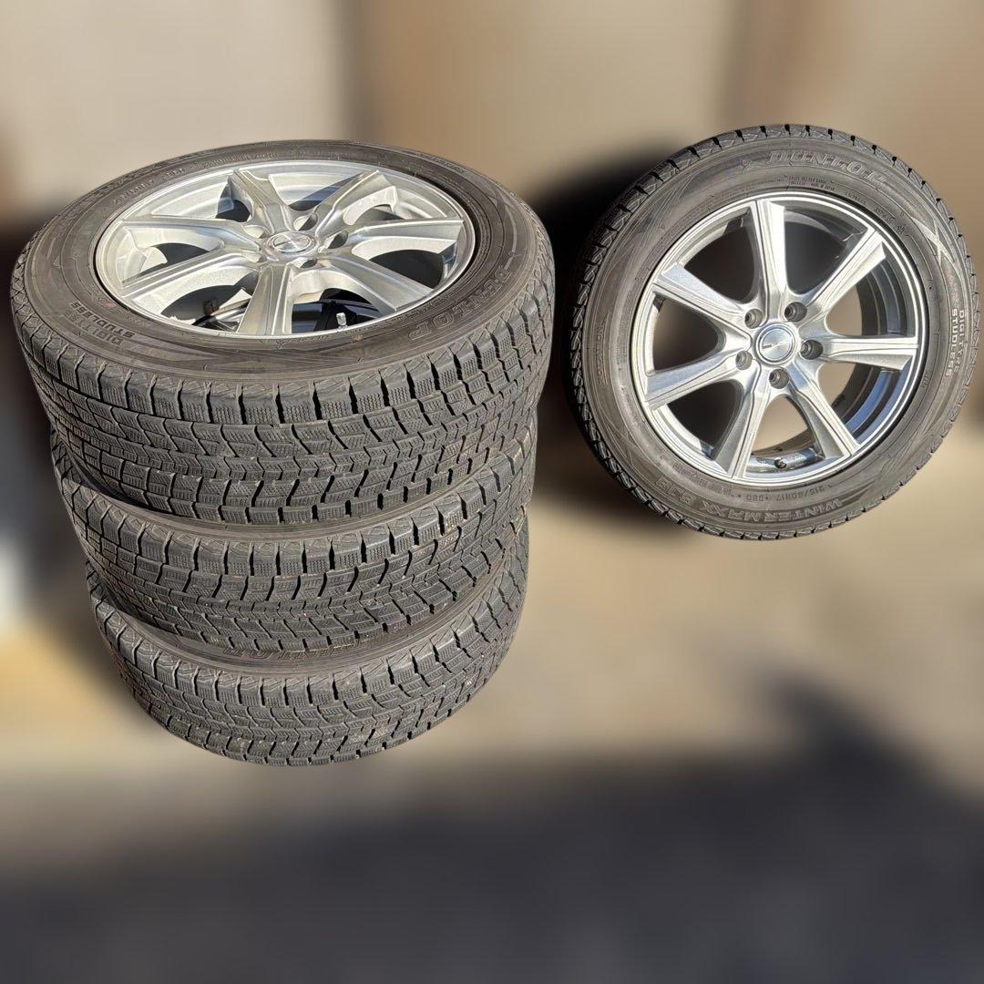 3927 215/60R17 ダンロップ スタッドレス タイヤ ホイール 楽天市場】【タイヤ交換対象】215/60R17 ダンロップ ウインター