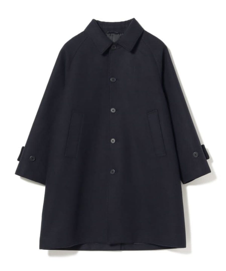 【美品】BEAMS フリースステンカラーコート　M ネイビー BEAMS OUTLET｜フリース ステンカラー コート | Rakuten Fashion(楽天