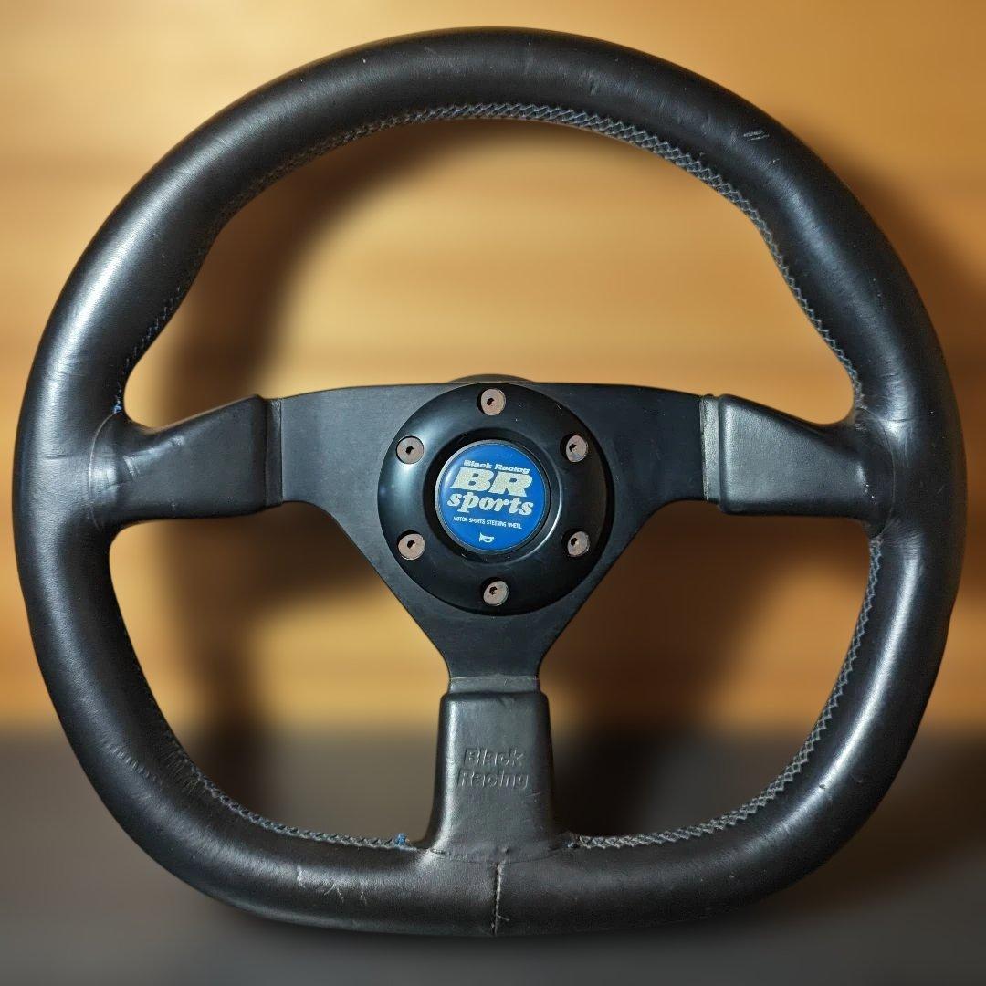 BR SPORTS Black Racing ブラックレーシング D型 2本組 中古ホイール Black Racing ブラックレーシング BR sports 1P
