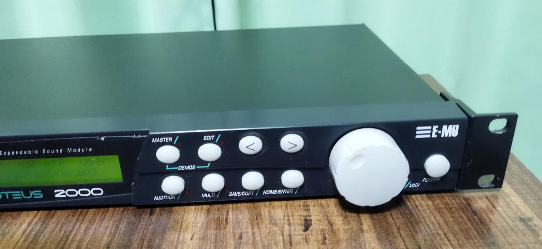 E-MU Proteus2000 オーケストラ音色ROM2枚増設
