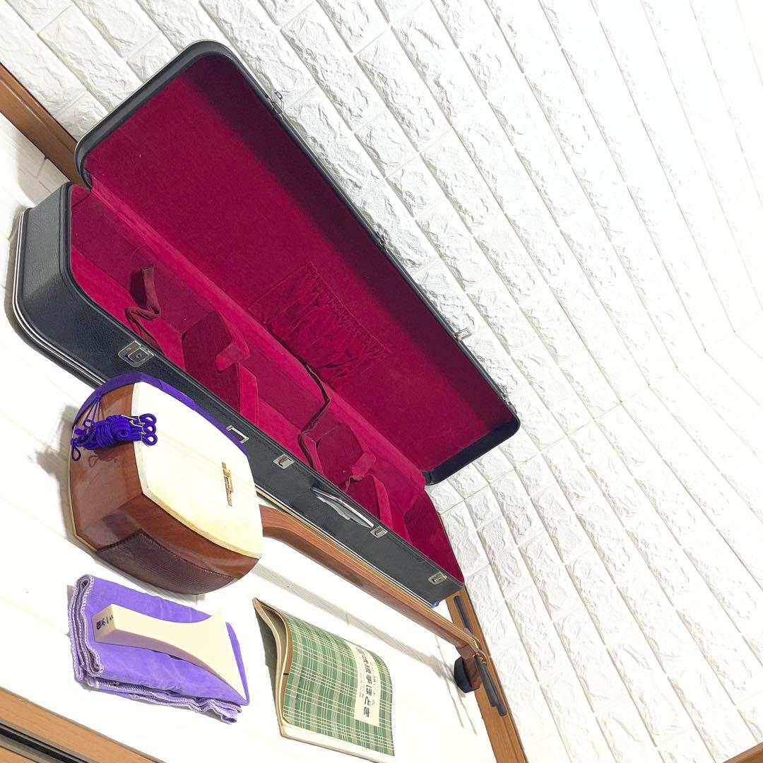 すぐ使えます。】三味線 セット 一式 ハードケース付き - メルカリ