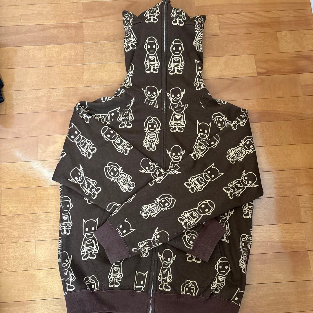 天*水様 アベイシングエイプ　DC Comicsコラボ フルジップアップパーカー 2026年最新】ape dc コラボ パーカーの人気アイテム - メルカリ