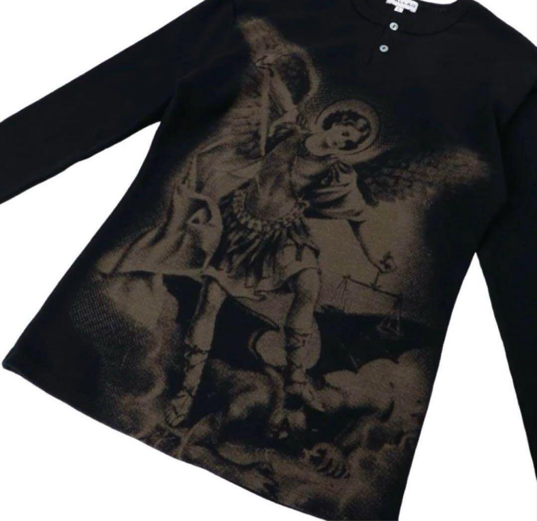 即完】VALLAD V.HENRY NECK L/S ブラック サーマル - メルカリ