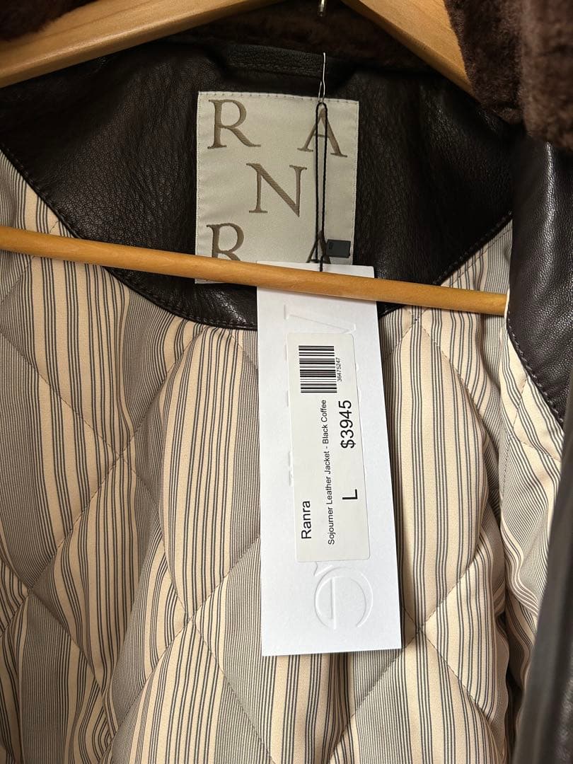 セ*ル様 RANRA 25AW sojourner leather jacket - メルカリ